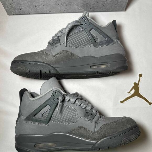 Size 5.5 - Nike Air Jordan 4 Retro SE GS Wet Cement Men's Shoes Ships Now - Picture 3 of 10